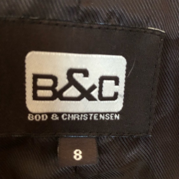 B&C lamb skin trench coat - Picture 3 of 3